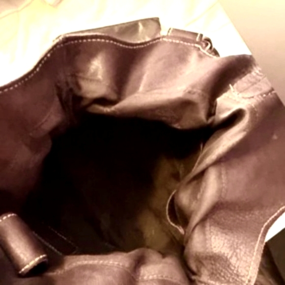 Fossil leather brown shoulder bag - Picture 15 of 15